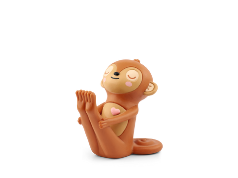 Detailaufnahme der Tonies Figur Mit lustigen Übungen zum Mitspielen Bewegungsgeschichten mit Affe Marty mit fröhlichem Design und kindgerechten Details