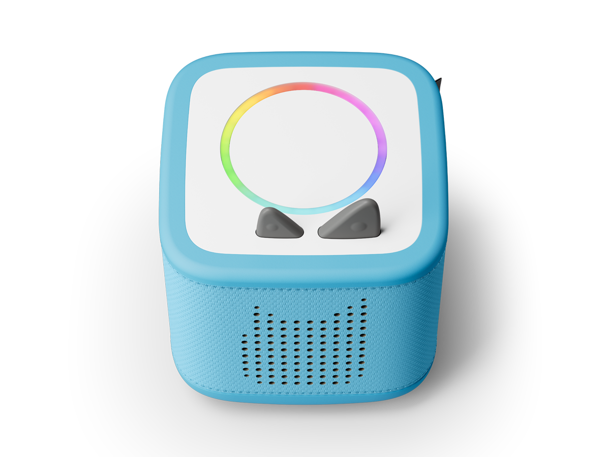 Toniebox 2 Starterset in Himmelblau, mit interaktivem Licht, Lautstärkeregelung und Bluetooth-Kopfhöreranschluss
