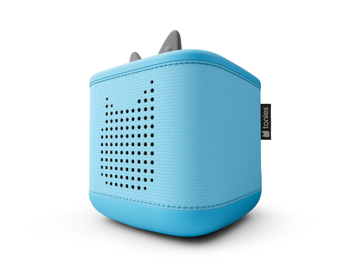 Himmelblaue Toniebox 2 mit WLAN, kinderfreundlichem Design, für Geschichten, Lieder, interaktive Spiele und Bildschirmfreie Unterhaltung
