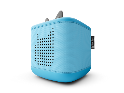 Himmelblaue Toniebox 2 mit WLAN, kinderfreundlichem Design, für Geschichten, Lieder, interaktive Spiele und Bildschirmfreie Unterhaltung