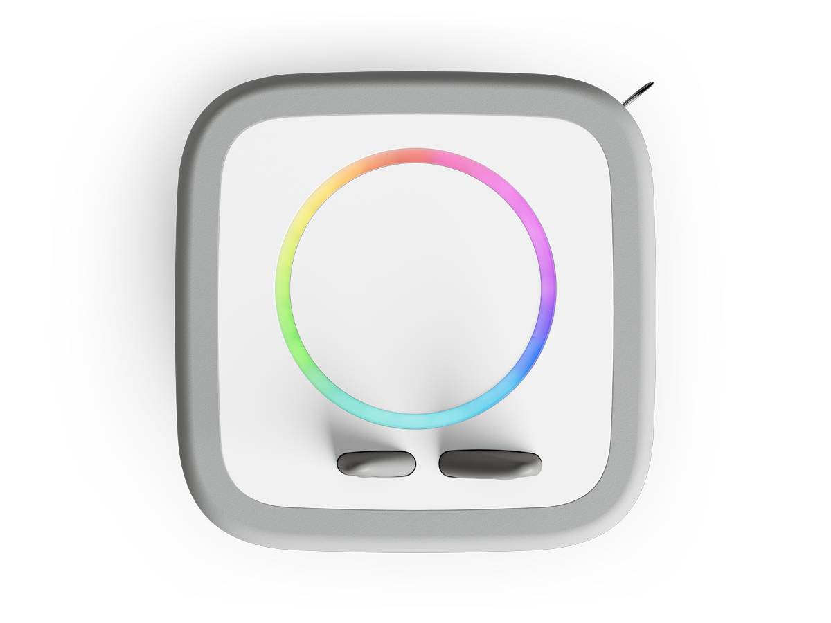 Kinder nutzen die kabellosen Bluetooth-Kopfhörer für ungestörte Hörsessions mit der Toniebox 2, ideal für unterwegs und Zuhause