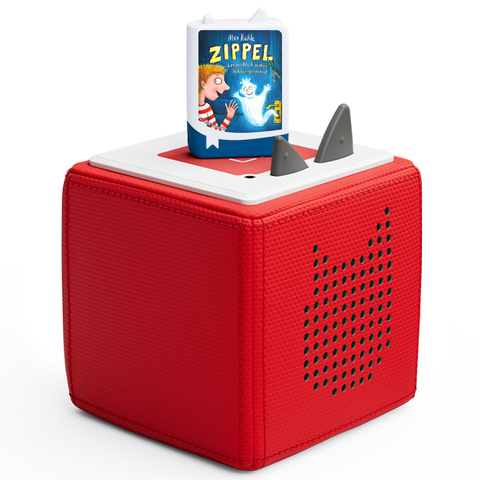 Das Set umfasst einen handlichen Taschen-Tonie mit detailliertem Cover und integrierter Buchfunktion