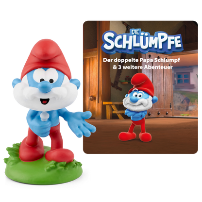 TONIES Figur - Die Schlümpfe - Der doppelte Papa Schlumpf & 3 weitere schlumpfige Abenteuer