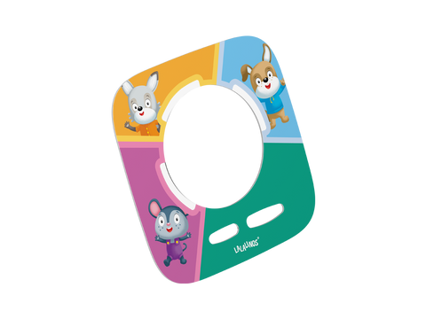 Kinder ab 3 Jahren blättern im Fotoalbum der Lalalinos und entdecken verborgene Schätze