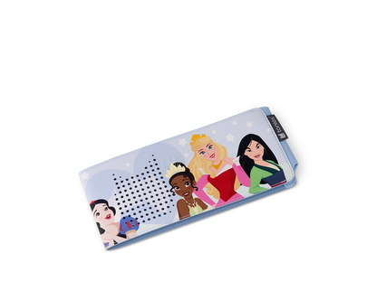 Spezielle Lautsprecheröffnungen sorgen für klare und reine Klangqualität bei jeder Nutzung der Disney-Prinzessinnen-Hülle