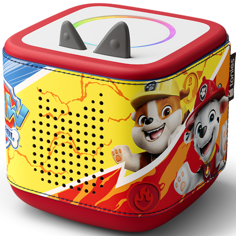 Passt perfekt auf die Toniebox 2 mit buntem Design und dekorativen Nähten