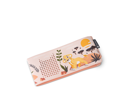 Bunte, liebevoll gestaltete Motivdrucke in leuchtenden Farben verwandeln die Toniebox 2 in ein einzigartiges Kinderspielzeug, ideal für Kinder ab 1 Jahr