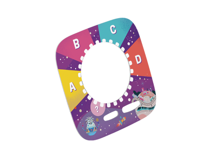 Kinder spielen mit der Toniebox und dem Tonieplay Controller bei einem Technikquiz