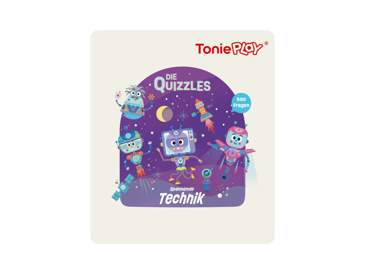 Verpackung und Inhalt des Tonieplay Game Sets, inklusive Disc, Karten und Anleitung