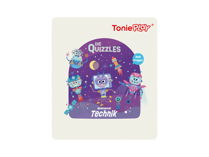 Verpackung und Inhalt des Tonieplay Game Sets, inklusive Disc, Karten und Anleitung