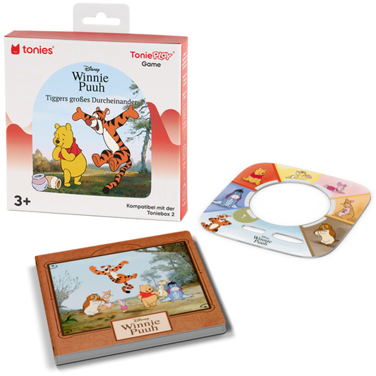 Toniebox 2 mit Disney Winnie Puuh: Tigger großes Durcheinander Spielverpackung