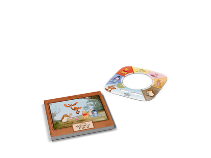 Bild des beiliegenden Bilderbuchs für das Tonieplay Game mit Winnie Puuh