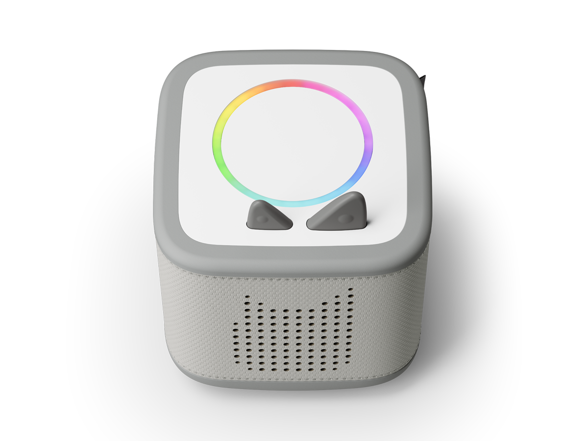 Interaktive Funktionen der Toniebox 2 mit synchronisiertem LED-Ring, Tonieplay Games, und kabellosen Bluetooth-Kopfhörern für flexiblen Hörspaß