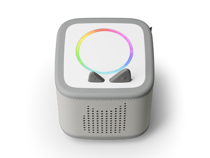 Interaktive Funktionen der Toniebox 2 mit synchronisiertem LED-Ring, Tonieplay Games, und kabellosen Bluetooth-Kopfhörern für flexiblen Hörspaß