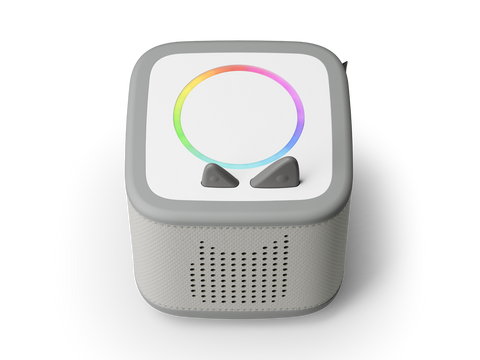 Interaktive Funktionen der Toniebox 2 mit synchronisiertem LED-Ring, Tonieplay Games, und kabellosen Bluetooth-Kopfhörern für flexiblen Hörspaß