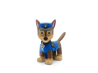 Detaillierte Darstellung der Paw Patrol Abenteuer mit Chase, Rocky, Marshall, Zuma, Rumble und Skye, inklusive Laufzeit und Zubehör