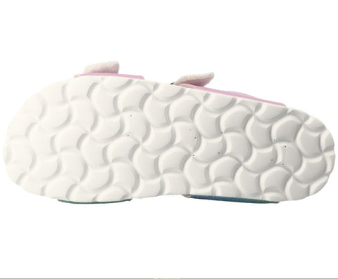 LURCHI Pantolette OLGI - rosa / multifarben Glitzer by LURCHI