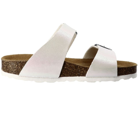 LURCHI Pantolette OLGI - perlmutt / irisierend