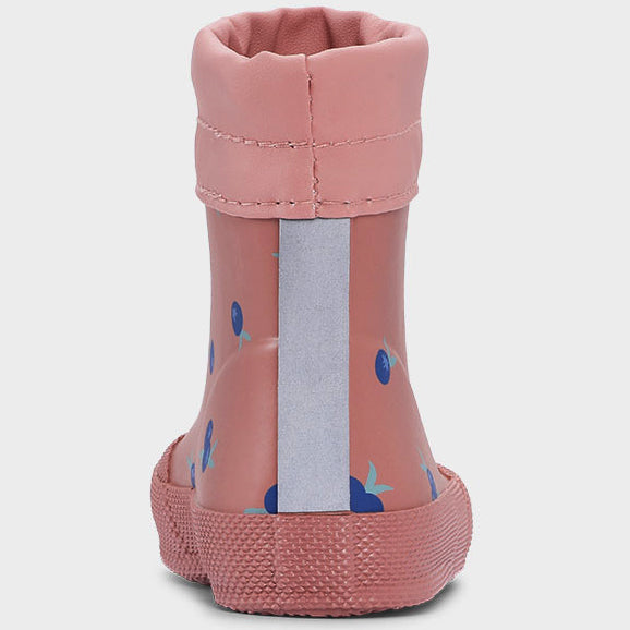 Vollständiger Schutz für BUNDGAARD Barfuß Gummistiefel in Blaubeere mit robustem Gummistoff