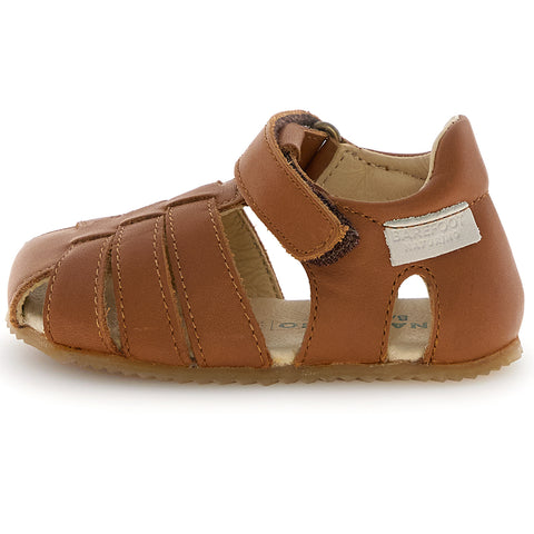 NATURINO Barfußschuh Halbsandale SEE - cognac