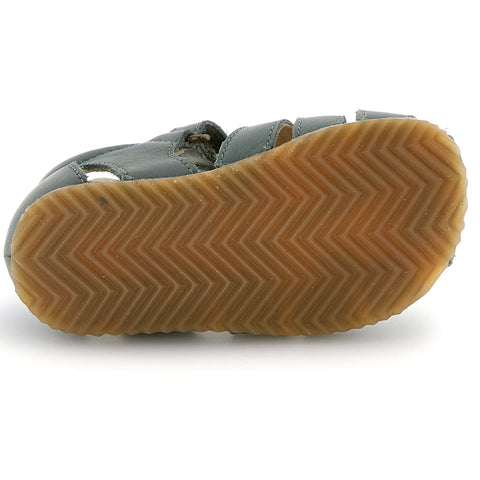 NATURINO Barfußschuh Halbsandale SEE - salbei