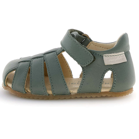 NATURINO Barfußschuh Halbsandale SEE - salbei