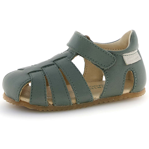 NATURINO Barfußschuh Halbsandale SEE - salbei