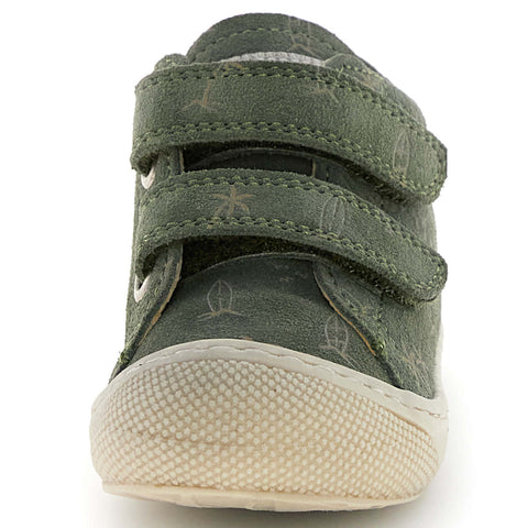 NATURINO Halbschuh COCOON - oliv / Palmen