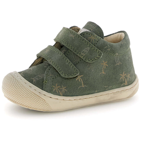 NATURINO Halbschuh COCOON - oliv / Palmen