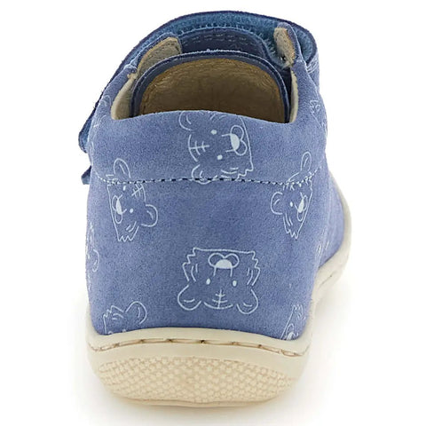 NATURINO Halbschuh COCOON - blau / Tiger by NATURINO