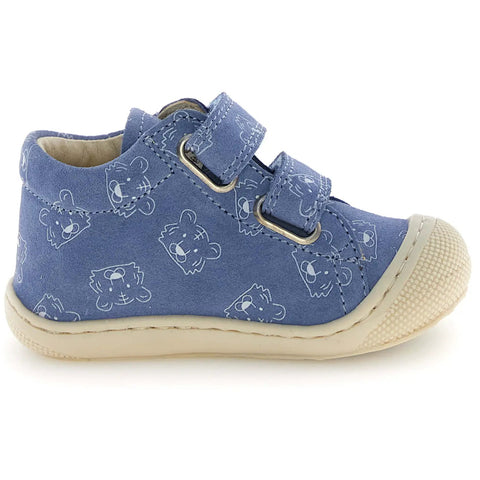 NATURINO Halbschuh COCOON - blau / Tiger by NATURINO