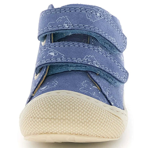 NATURINO Halbschuh COCOON - blau / Tiger by NATURINO