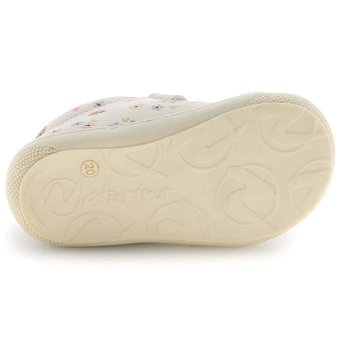 NATURINO Halbschuh COCOON - créme / Blumenwiese by NATURINO