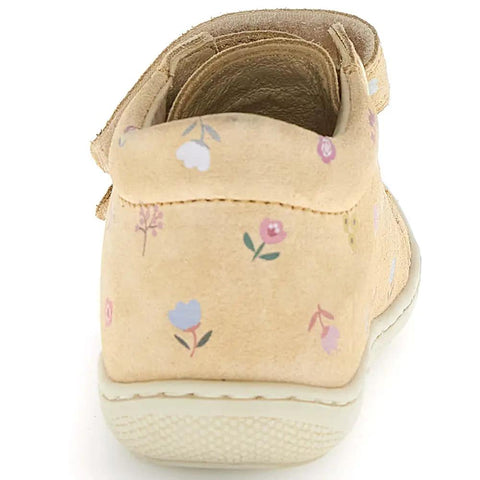 NATURINO Halbschuh COCOON - vanille / Blümchen by NATURINO