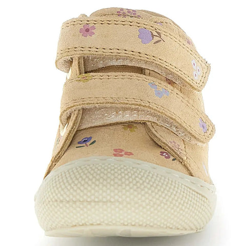 NATURINO Halbschuh COCOON - vanille / Blümchen by NATURINO