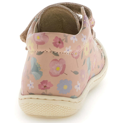 NATURINO Halbschuh COCOON - altrosa / Blümchen