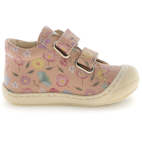 NATURINO Halbschuh COCOON - altrosa / Blümchen