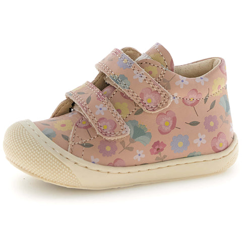 NATURINO Halbschuh COCOON - altrosa / Blümchen