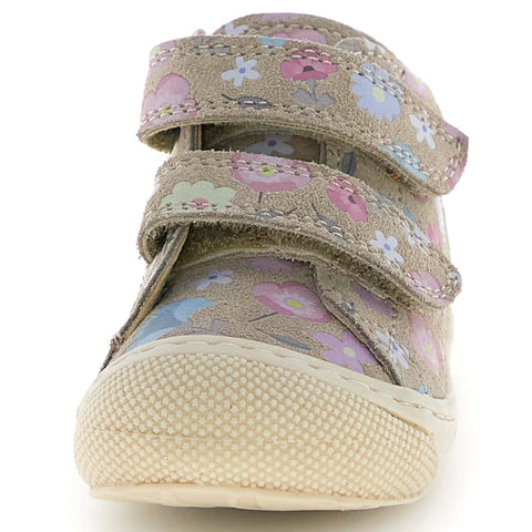 NATURINO Halbschuh COCOON - sand / Blümchen