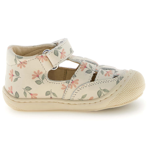 NATURINO Halbsandale WAD - créme / Alpenveilchen