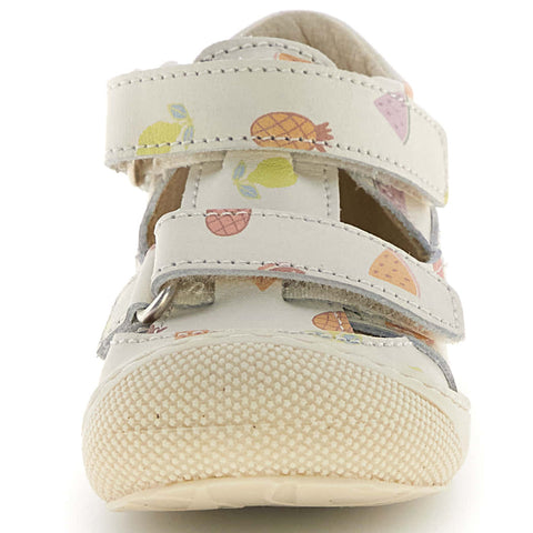 NATURINO Halbsandale PUFFY - créme / Sommerfrüchte