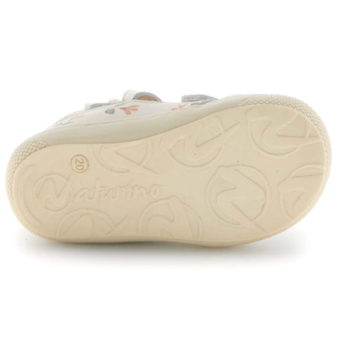 NATURINO Halbsandale PUFFY - créme / Alpenveilchen