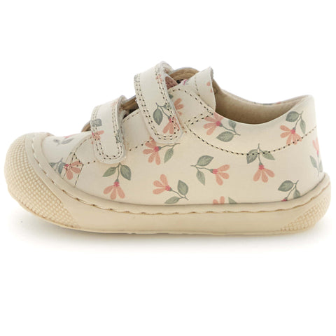 NATURINO Halbschuh COCOON LOW - créme / Alpenveilchen