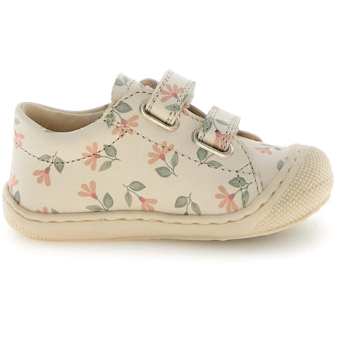 NATURINO Halbschuh COCOON LOW - créme / Alpenveilchen