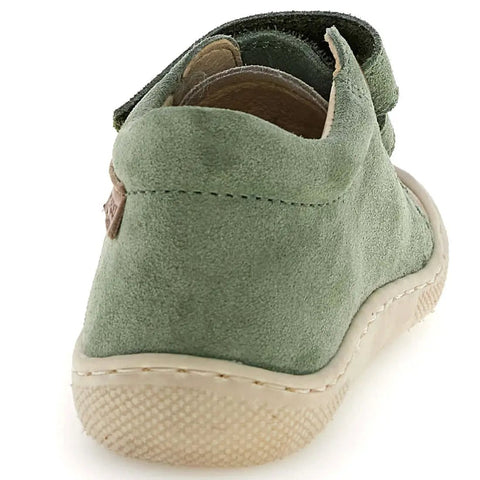 NATURINO Barfußschuh Halbschuh AMUR - laubgrün / taupe by NATURINO