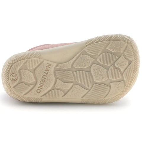 NATURINO Barfußschuh Halbschuh AMUR - altrosa / vanille by NATURINO