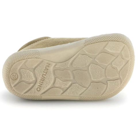 NATURINO Barfußschuh Halbschuh SABBY - sand / laubgrün by NATURINO
