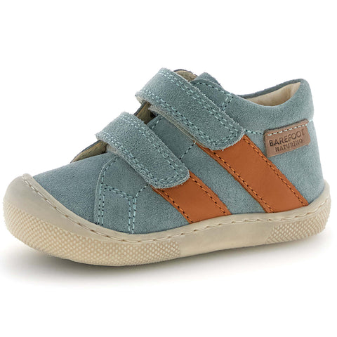 NATURINO Barfußschuh Halbschuh SABBY - salbei / rost