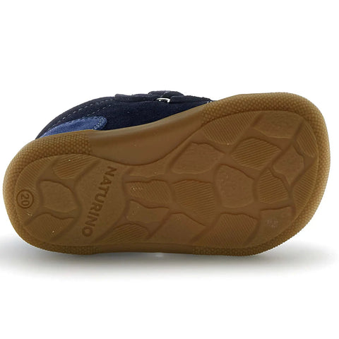 NATURINO NATURTEX Knöchelschuh SPINNI - navy / royal / orange