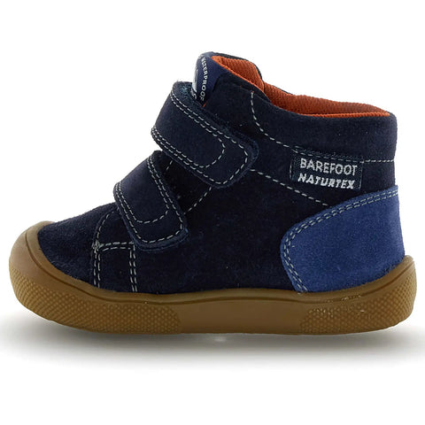 NATURINO NATURTEX Knöchelschuh SPINNI - navy / royal / orange